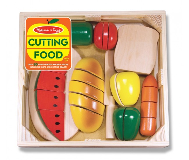 Joc din lemn alimente de feliat melissa and doug