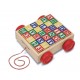 Melissa and doug - carucior cu cuburi abc