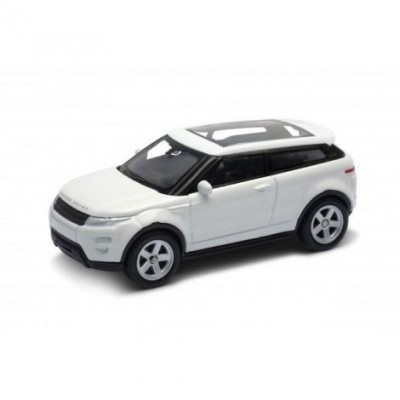 Masinuta die cast 7.5 cm, scara 1:60, land rover alb