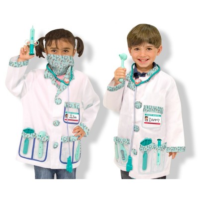 Costum carnaval copii medic melissa and doug