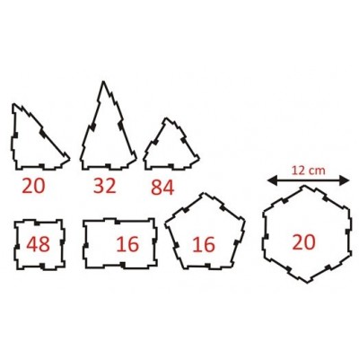 Miniland - joc conexion 236 piese