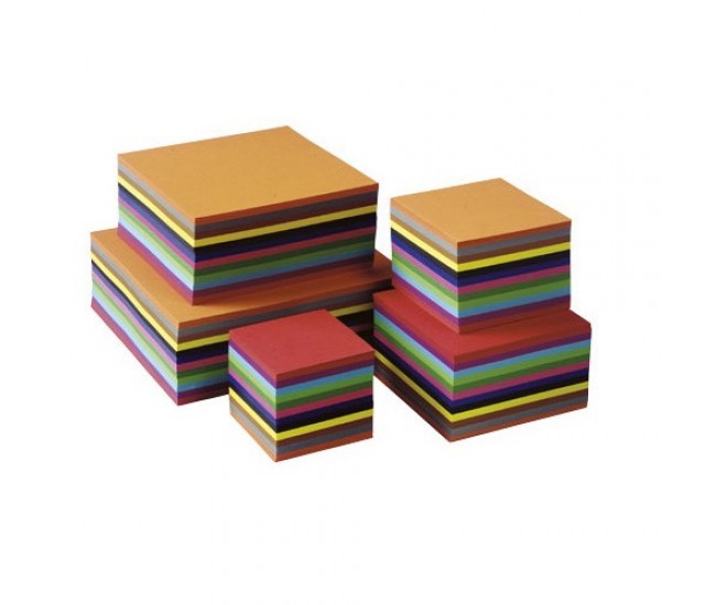 Set 480 coli pliabile colorate 20 x 20 cm - heutink