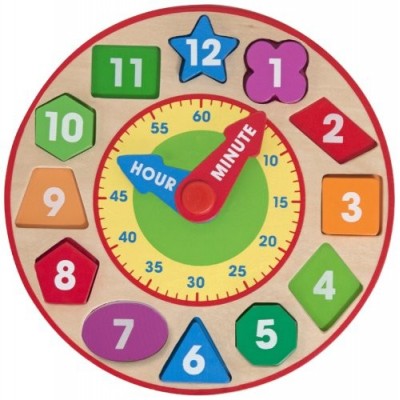 Ceas sortator de forme melissa and doug