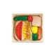 Joc din lemn alimente de feliat melissa and doug