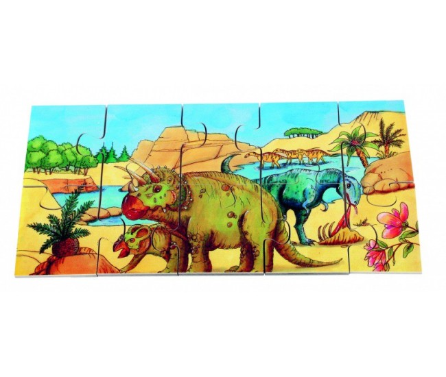 Puzzle de podea dino beleduc