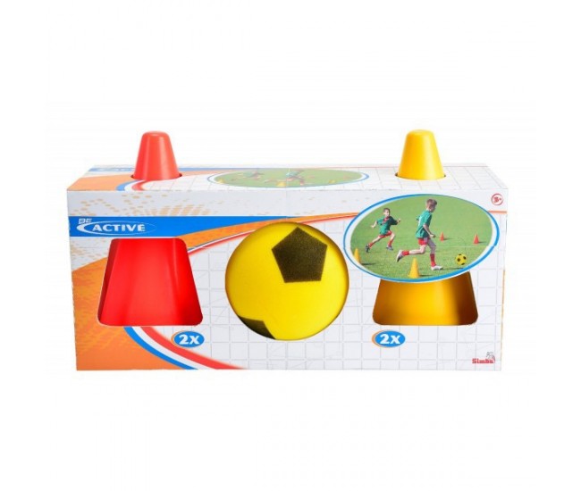 Set fotbal cu jaloane androni giocattoli