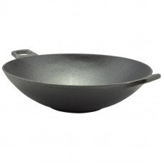 Vas de fonta tip Wok, 37x10 cm, Perfect Home 