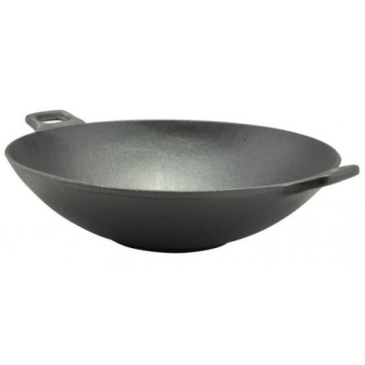 Vas de fonta tip Wok, 37x10 cm, Perfect Home 