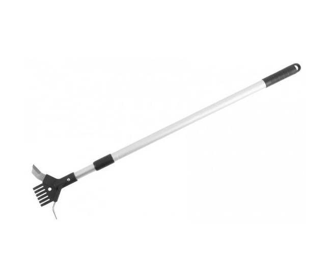 Dispozitiv pentru smuls buruieni, aluminiu, cu maner telescopic, 135 cm