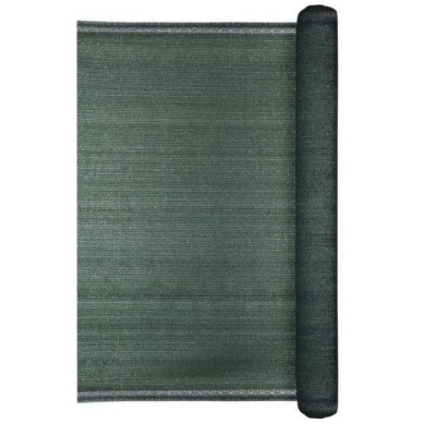 Plasa de umbrire, HDPE, 230 g/mp, grad de umbrire 95%, verde, 25x1.5 m 