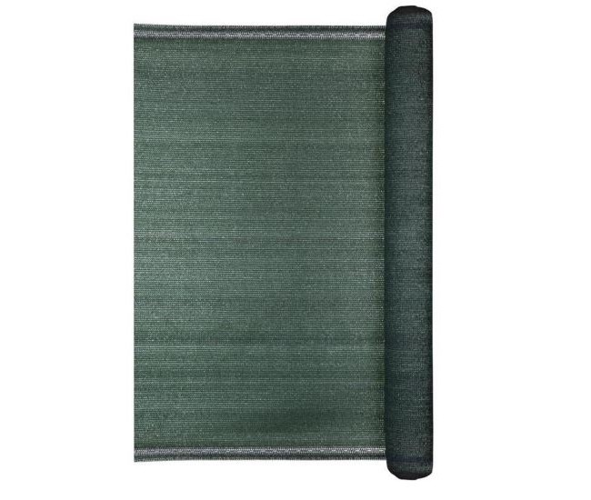 Plasa de umbrire, HDPE, 230 g/mp, grad de umbrire 95%, verde, 25x1.5 m 