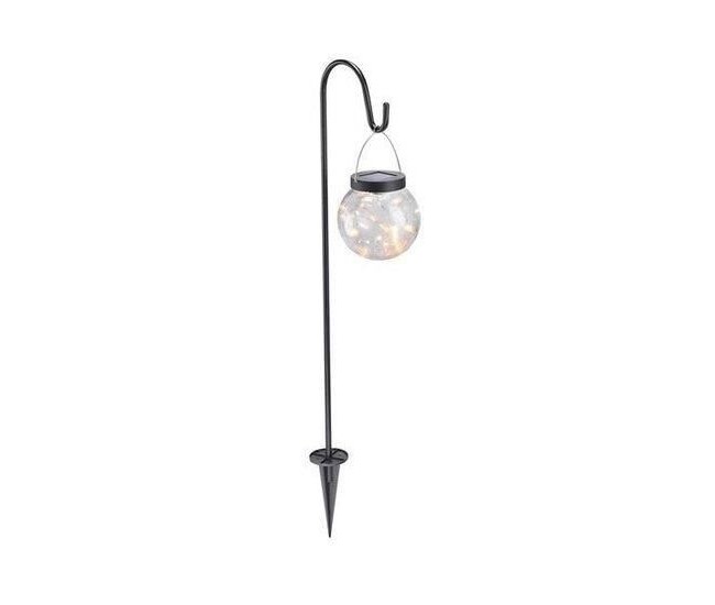 Lampa solara pentru gradina, 20 LED-uri, 75 cm, Rigel