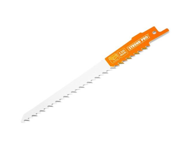 Panza, lama, fierastrau tip sabie, pentru lemn, HCS, 150 mm, Strend Pro