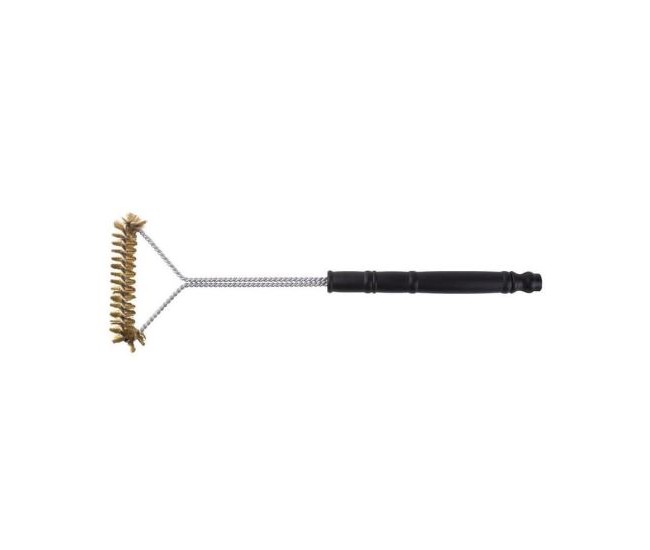 Perie pentru curatat gratar, grill, sarma, alama, 53 cm, Strend Pro