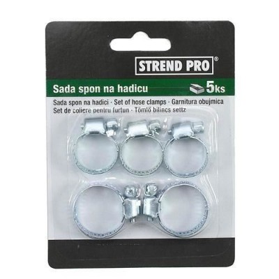 Set 5 coliere pentru furtun Strend Pro