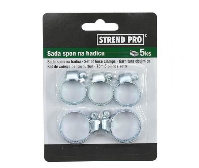 Set 5 coliere pentru furtun Strend Pro