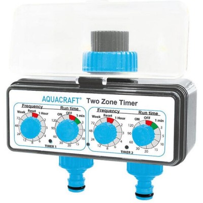 Distribuitor apa cu timer 2 zone 3/4 2xAA