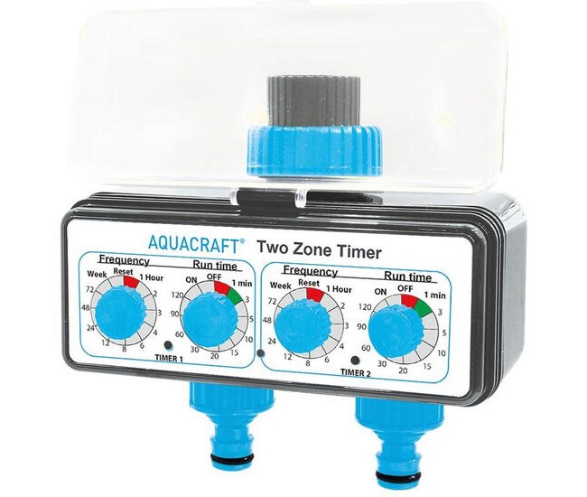 Distribuitor apa cu timer 2 zone 3/4 2xAA