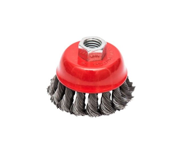 Perie sarma, tip cupa, cu toroane, M14, 65 mm, Beorol