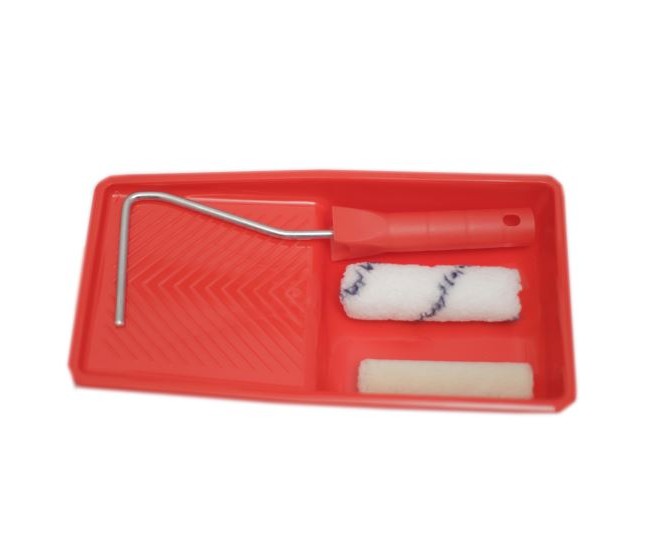 Set vopsit nr. 3, pentru lacuit, rola baituri, velur, 10 cm