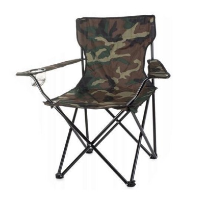 Scaun pliabil camuflaj pentru camping, gradina, pescuit, 85x53x85 cm 