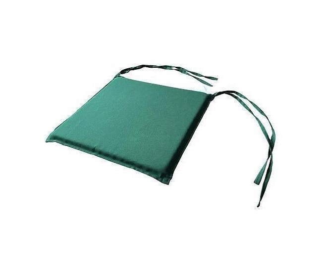 Perna patrata pentru scaun, verde 39x36x2 cm 