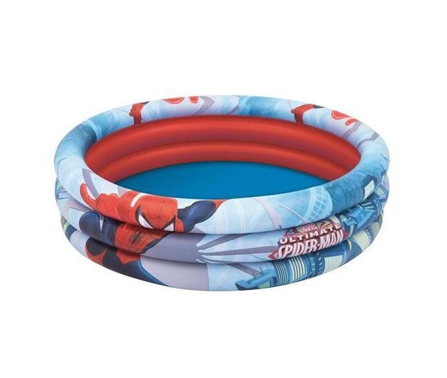 Piscina gonflabila pentru copii, rotunda, 122x30 cm, Bestway Spider-Man