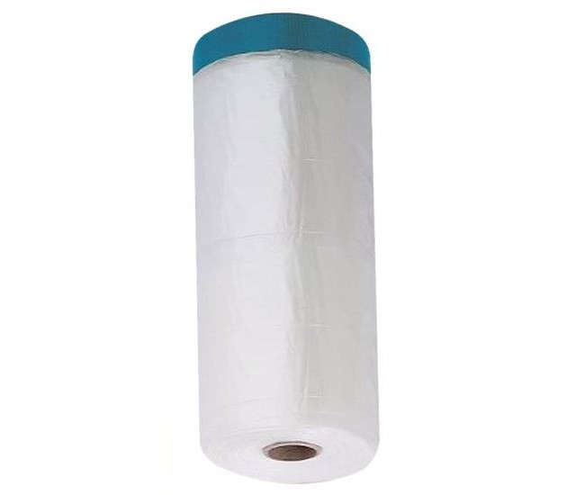 Folie protectie cu banda adeziva, pentru exterior, 1.40x20 m