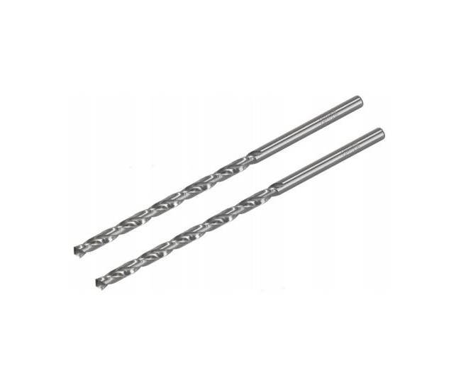 Burghiu pentru metal, lung, set 2 buc, 5.5x132 mm, Drel