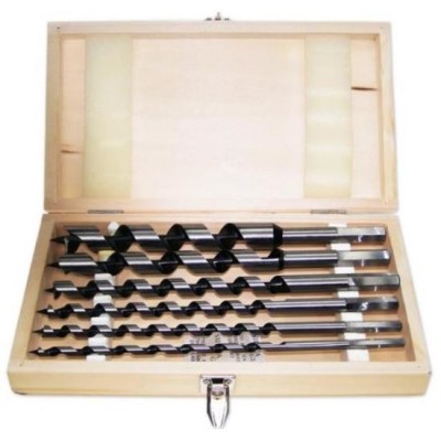 Set 6 burghie pentru lemn, tip Lewis, 6-20/230 mm, Drel