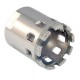 Carota diamantata, vacuum brazed, pentru placi ceramice, sticla, piatra, teracota, M14, 51 mm, Dedra