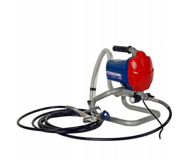 Pulverizator de vopsea, electric, 650 W, 1 L/min, furtun 7.5 m, Dedra