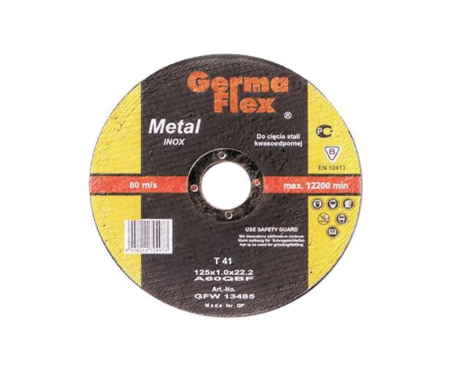 Disc debitat inox, 125x1 mm, Germa Flex