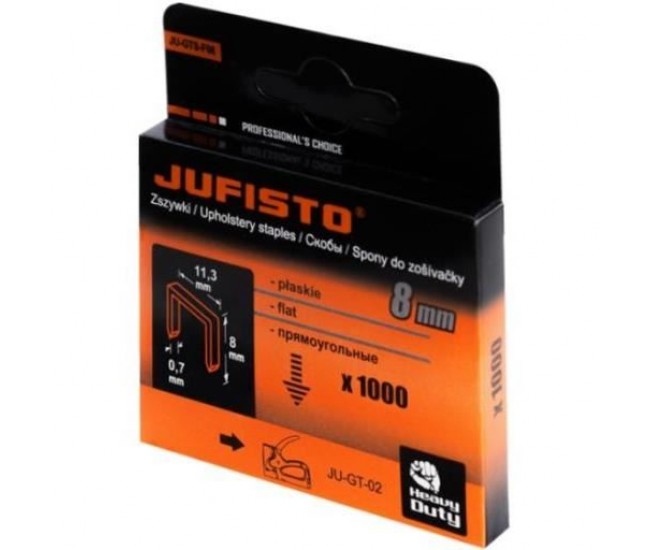 Capse tip J/53, 8 mm, 1000 buc, Jufisto