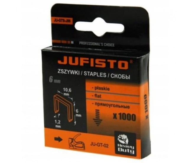 Capse tip G/10, 6 mm, 1000 buc, Jufisto