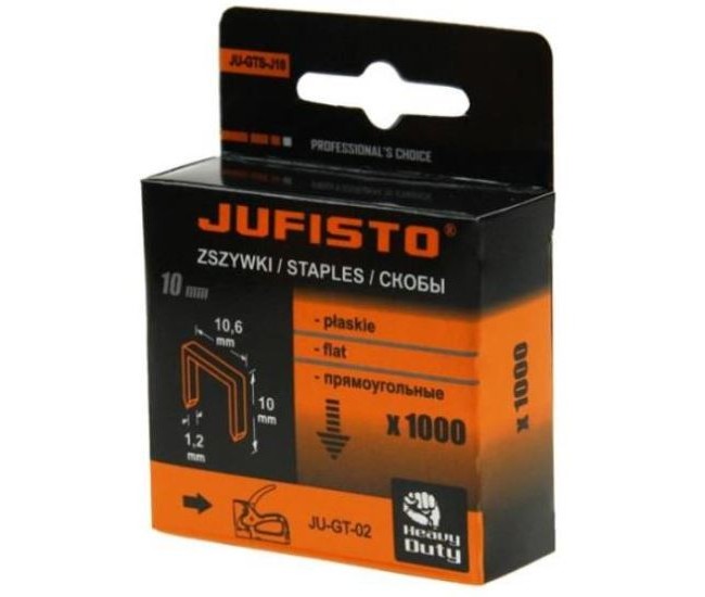 Capse tip G/10, 10 mm, 1000 buc, Jufisto