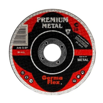 Disc debitat metal, 180x1.6 mm, Premium Metal, Germa Flex