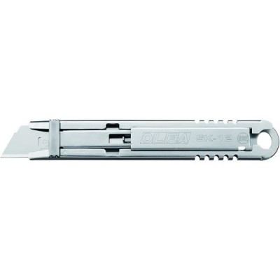 Cutter integral din INOX, lama retractabila cu arc, OLFA