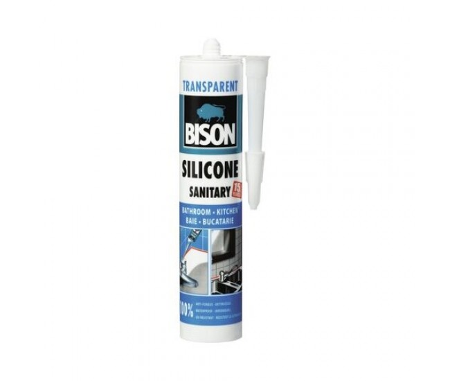 Silicon sanitar Bison transparent 280 ml