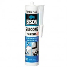 Silicon sanitar Bison alb 280 ml