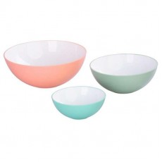 Boluri salata, plastic, set 3 buc,  0.6/1.5/3 L, MagicHome