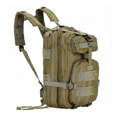 Ghiozdan/rucsac tactic, Springos, 4 compartimente, poliester, 38 L, verde kaki, 29x25x50 cm