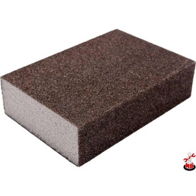 Burete pentru slefuit, P120, 100x70x25 mm, Germa Flex 