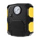 Compresor aer auto, Verk Group, 12 V, 150 PSI, 10 bar, cu LED, manometru, 19.5x15.5x7.5 cm