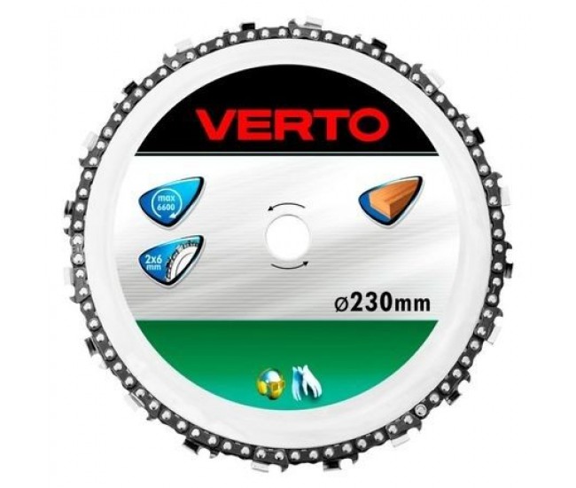 Disc taiat lemn cu lant 230 mm VERTO