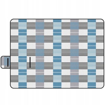 Patura plaja/picnic, impermeabila, multicolora, 2x2 m, Trizand