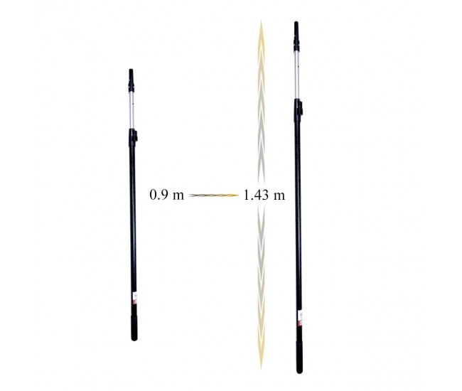 Maner prelungitor telescopic pentru gletiera profesionala, 0.9-1.43 m, Olejnik