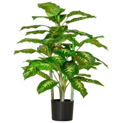 Planta artificiala cu ghiveci, verde, 95 cm