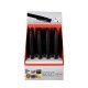 Marker permanent subtire 2 mm, negru, set 12 buc, Strend Pro