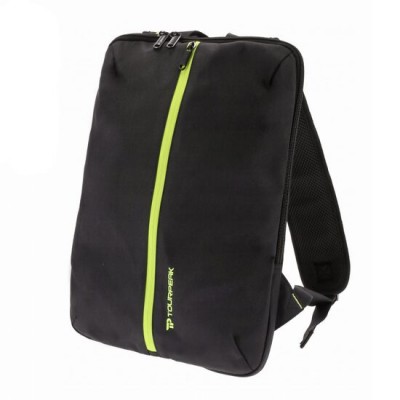 Ghiozdan/rucsac turistic, Tourpeak, 4 compartimente, buzunar laptop, negru, 11 L, 29x5x40 cm